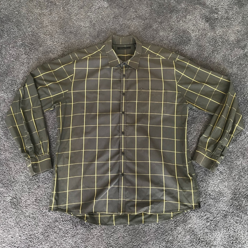 Kenneth Cole Button Down Shirt Size XXL